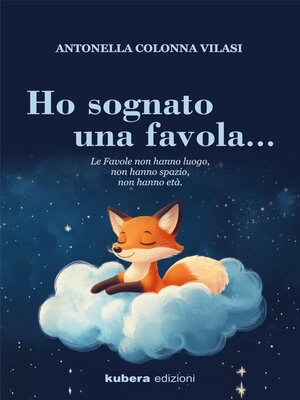 cover image of Ho sognato una favola...